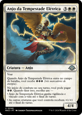 Anjo da Tempestade Elétrica / Voltstorm Angel - Magic: The Gathering - MoxLand